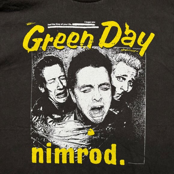 Green Day Nimrod Punk Rock Band T-Shirt Size Extra Large - Picture 2 of 5